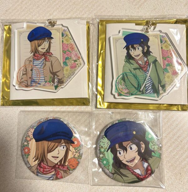 Weak Peda Flower Messenger Teshima Aoyagi Set Acrylic Keyboard Canvas F/S-M501 f