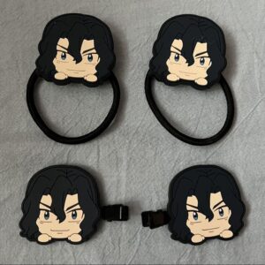 Yowamushi Pedal Yowa Teshima Junta Face Hair Clip Reel F/S-M501 from japan Rare