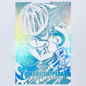 Yowamushi Pedal Akita Shoten Tsutaya Ip Foil Print Message Card Makishima F/S-M5