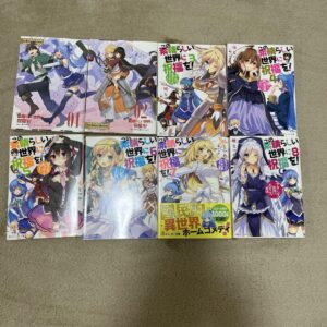 Blessing On This Wonderful World Light Novel F/S-M503 from japan Rare  Good cond