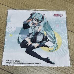 Glasses Wipes Hatsune Miku Vocaloid Butler 1 F/S-M501 from japan Rare  Good cond