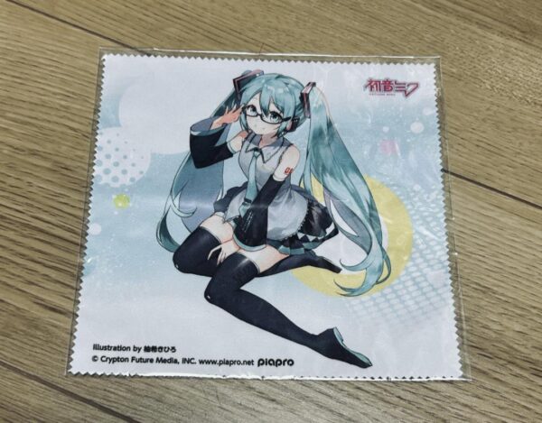 Glasses Wipes Hatsune Miku Vocaloid Butler 1 F/S-M501 from japan Rare  Good cond