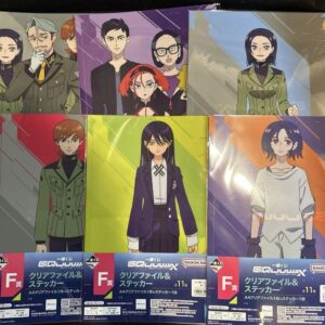 Gundam Zeke Axe Clear File F/S-M503 from japan Rare  Good condition
