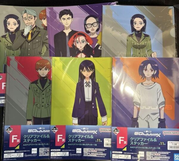 Gundam Zeke Axe Clear File F/S-M503 from japan Rare  Good condition