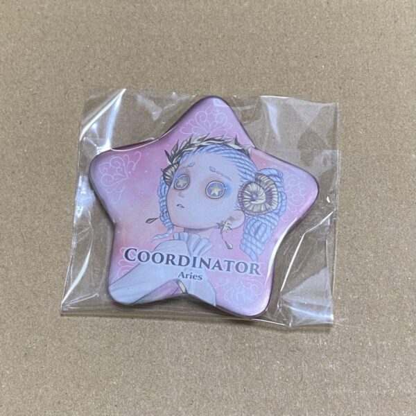 Personality 5: Air Force Ohoshisama Can Badge Zodiac Sign F/S-M501 from japan Ra