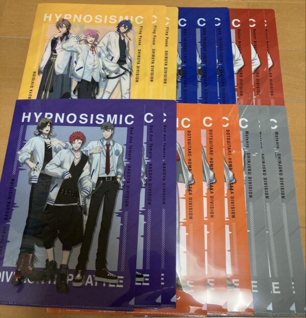 Hypnosis Microphone Clear File Complete F/S-M501 from japan Rare  Good condition