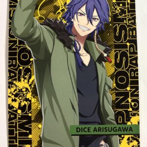 Hypnosis Microphone Yamada Denki Postcard Arisugawa Teito F/S-M501 from japan Ra