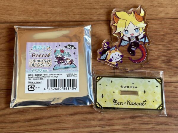 Kagamine Ren Hatsune Miku Rascal 2023 Acrylic Stand Collection F/S-M501 from jap