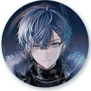 Nijisanji Koyanagi Rou Birthday Goods 2025 Can Badge F/S-M501 from japan Rare  G