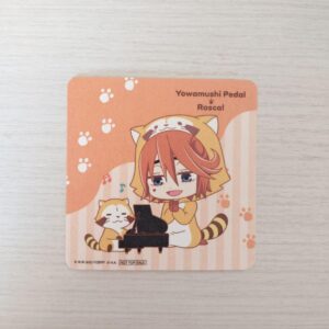 Yowamushi Pedal Ashikiba Takuto-Kun Rascal Collaboration Purchase Bonus Coaster