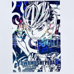 Yowamushi Pedal Akita Shoten Tsutaya Ip Foil Print Message Card Izumida F/S-M501