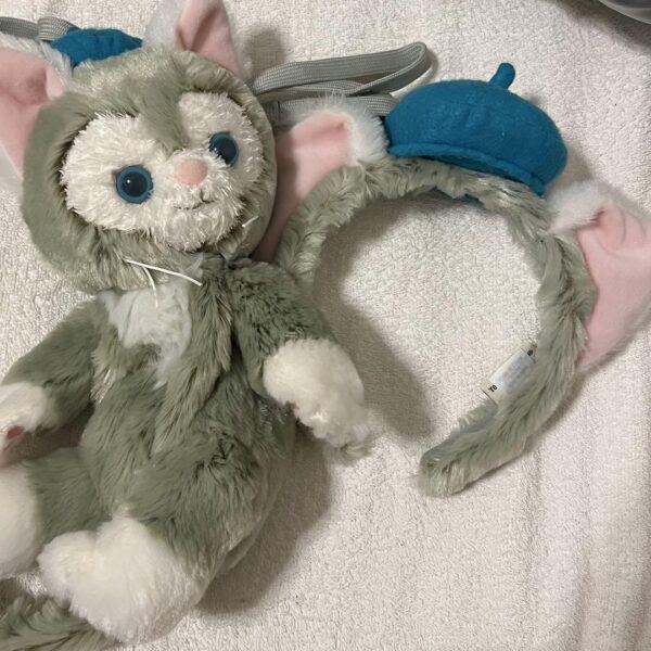 Tokyo Disney Sea Gelatoni Headband Shoulder Bag F/S-M503 from japan Rare  Good c