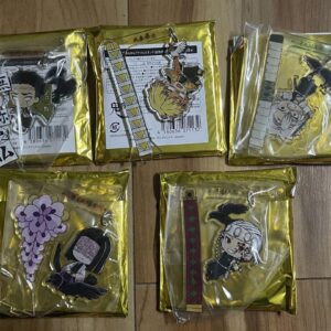Trading Swaying Acrylic Stand Set Acsta Uzui Miya Zenitsu F/S-M501 from japan Ra