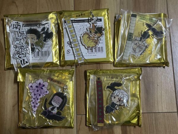 Trading Swaying Acrylic Stand Set Acsta Uzui Miya Zenitsu F/S-M501 from japan Ra
