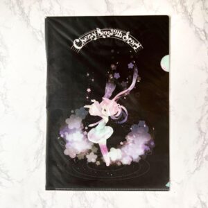 Cherry Blossom Story Hatsune Miku Clear File F/S-M501 from japan Rare  Good cond