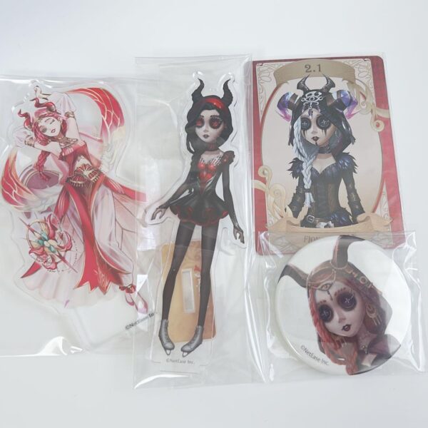 Personality V Acsta Can Badge Birthday Card F/S-M501 from japan Rare  Good condi