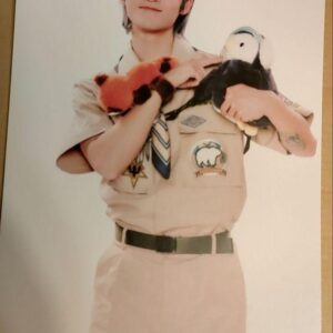 The Boyz W Member Benefits Postcard Kevin F/S-M501 from japan Rare  Good conditi