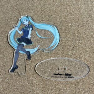 Hatsune Miku Newdays Acrylic Stand F/S-M501 from japan Rare  Good condition