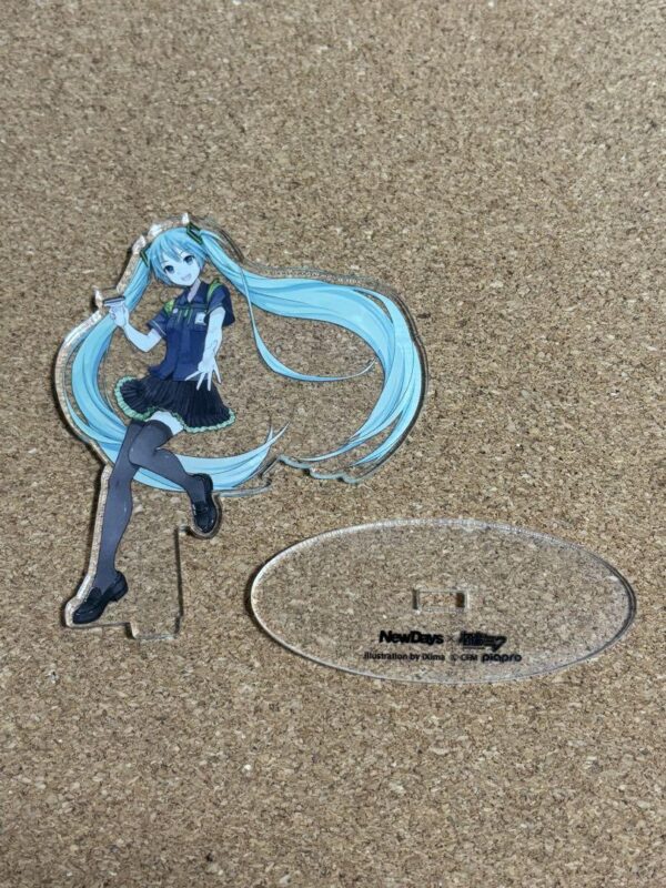 Hatsune Miku Newdays Acrylic Stand F/S-M501 from japan Rare  Good condition
