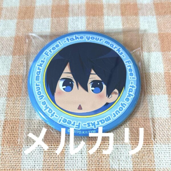Free Best Scene Can Badge Collection Nanase Haruka Deformed Sd F/S-M501 from jap
