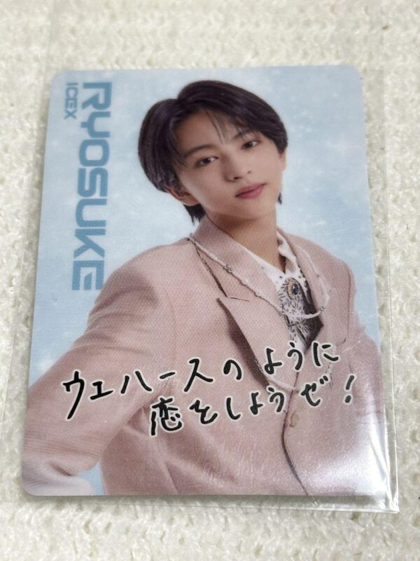 Ebidan Wafer Card Icex Yagami Ryosuke F/S-M501 from japan Rare  Good condition