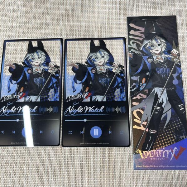 Until 2/27 Personality 5 Hologram Ticket Acrylic Card Night Guardian Itoka F/S-M