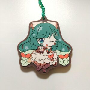 Yuki Miku 2024 Rubber Keychain F/S-M501 from japan Rare  Good condition