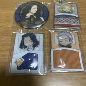 Tokyo Revengers Goodnight Acrylic Strap Original Drawing Big Can Badge F/S-M501