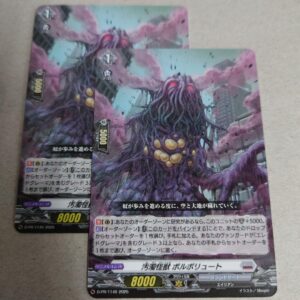 Vanguard Promo Polporute Monster Set Of 2 Ok F/S-M503 from japan Rare  Good cond