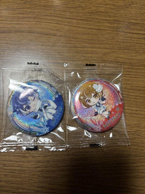 Hatsune Miku C Prize Can Badge F/S-M501 from japan Rare  Good condition