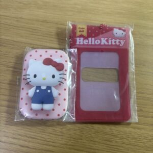 Sanrio Square Can Badge Cover Kitty F/S-M501 from japan Rare  Good condition
