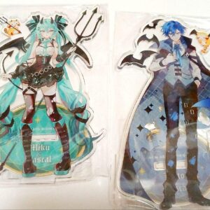 Hatsune Miku Kaito Rascal Acrylic Stand F/S-M501 from japan Rare  Good condition