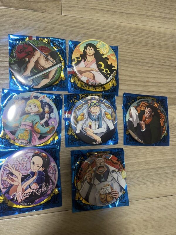 One Piece Can Badge F/S-M501 from japan Rare  Good condition