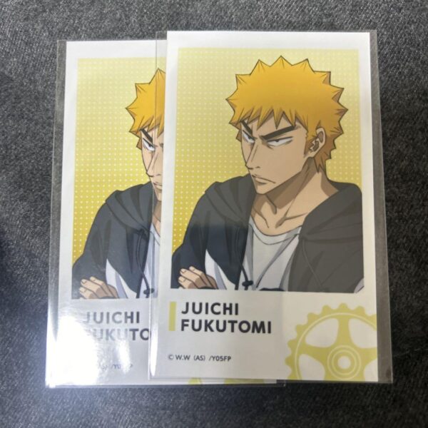 Yowamushi Pedal Fukutomi Juichi 10Th Anniversary Festival Bromide Collection F/S