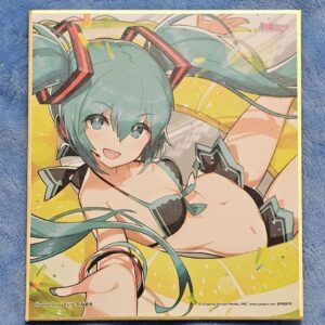 Hatsune Miku Mini Color Paper Saito Naoki F/S-M501 from japan Rare  Good conditi