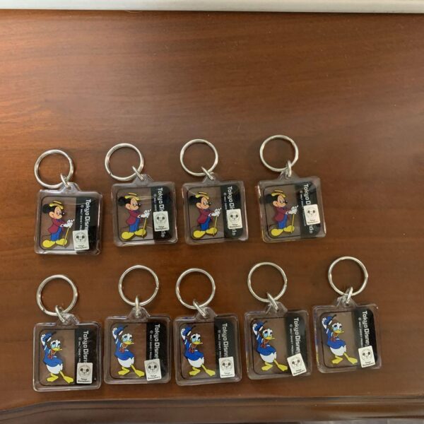 Keychain/Showa Retro/1980/Tokyo Disneyland/Mickey Mouse F/S-M503 from japan Rare