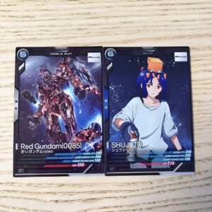 Arsenal Base Siegax Shuji Red Gundam F/S-M503 from japan Rare  Good condition