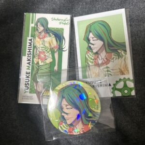 Yowamushi Pedal 10Th Anniversary Festival Can Badge Bonus Makishima Yusuke 10 F/