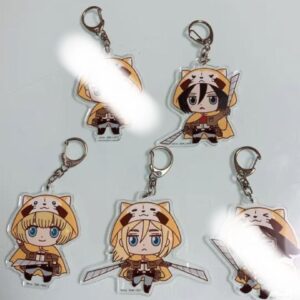 Attack On Titan Rascal Collaboration F/S-M501 from japan Rare  Good condition