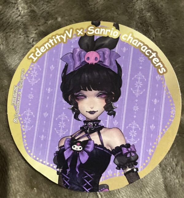 Personality V Identityv Blood Queen Marie Coaster Sanrio F/S-M501 from japan Rar