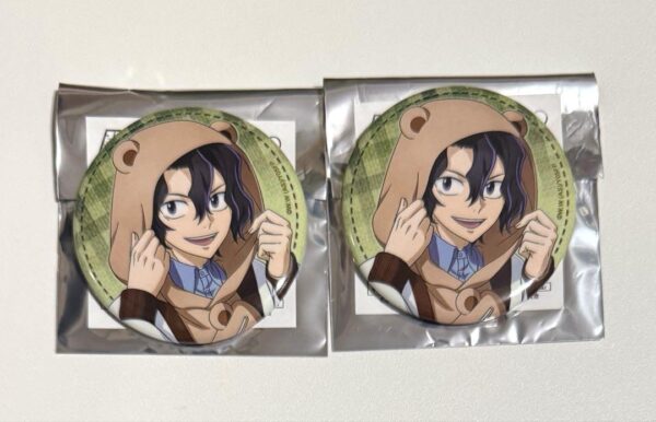 Yowamushi Pedal Agf 2024 Bear Parka Can Badge Teshima Junta F/S-M501 from japan