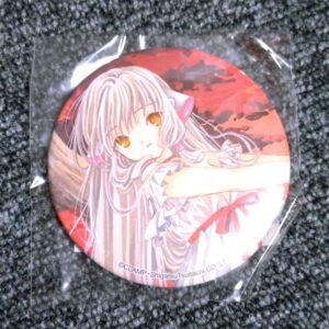 Chobittsu Chiito Dusk 75Mm Can Badge Lottery Do Online F/S-M501 from japan Rare