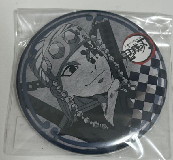 Demon Slayer Dining Lottery Can Badge Uzui Tengen D F/S-M501 from japan Rare  Go
