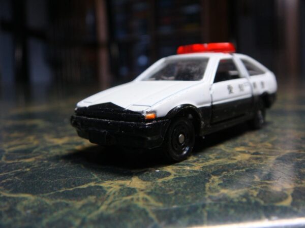 Tomica Toyota Sprinter Trueno Aichi Prefectural Police Car F/S-M501 from japan R