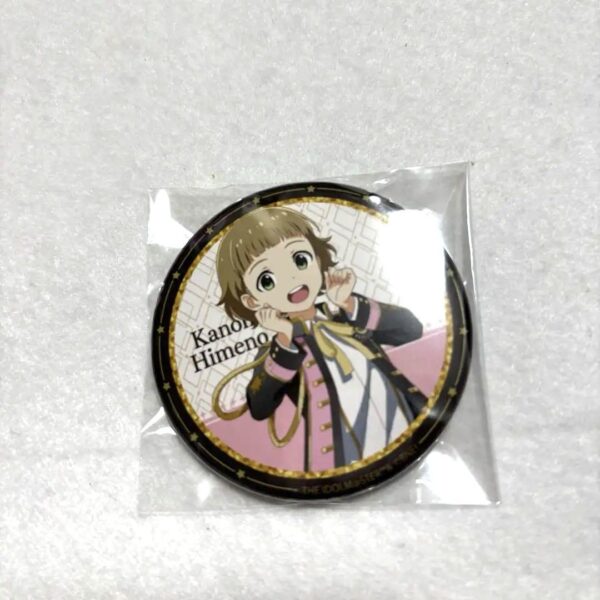 Sidem 9Th Can Badge Himeno Kanon The Idolmaster Mofumofuen F/S-M501 from japan R