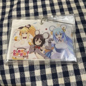 Konosuba Red Legend Aqua Megumin Darkness Keychain F/S-M503 from japan Rare  Goo