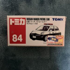 Tomica No84 March Patrol Car Police F/S-M501 from japan Rare  Good condition