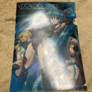 Hatsune Miku Clear File Komato Eiji F/S-M501 from japan Rare  Good condition