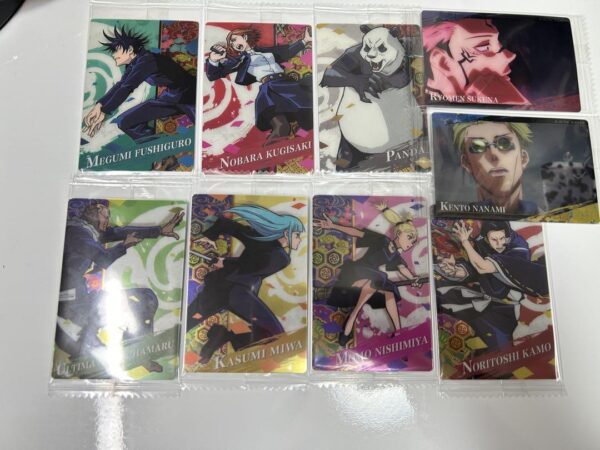 Jujutsu Kaisen Wafers 2 Card Set Of 9 F/S-M501 from japan Rare  Good condition
