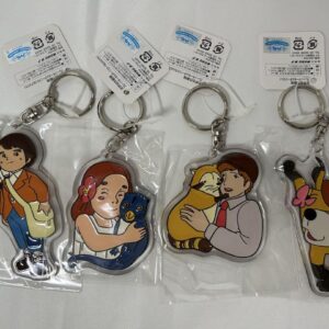 World Masterpiece Theater Plain Keychain 4 Types F/S-M501 from japan Rare  Good